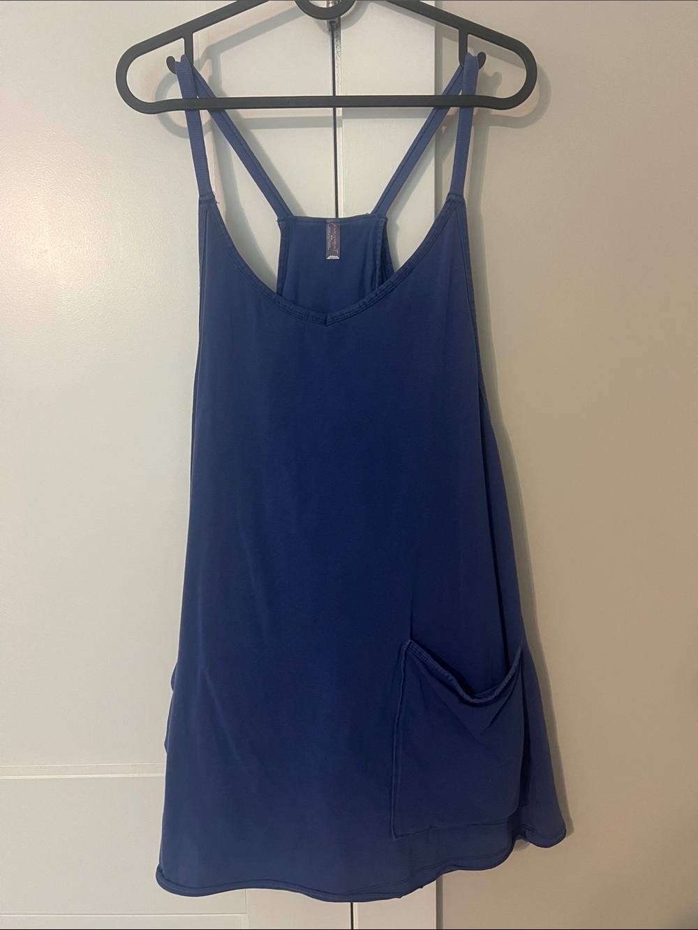 FP Movement by Free People Navy Blue Hot Shot Athletic Dress